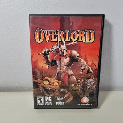 Overlord PC Video Game Master Video Game Complete With Manual and Map