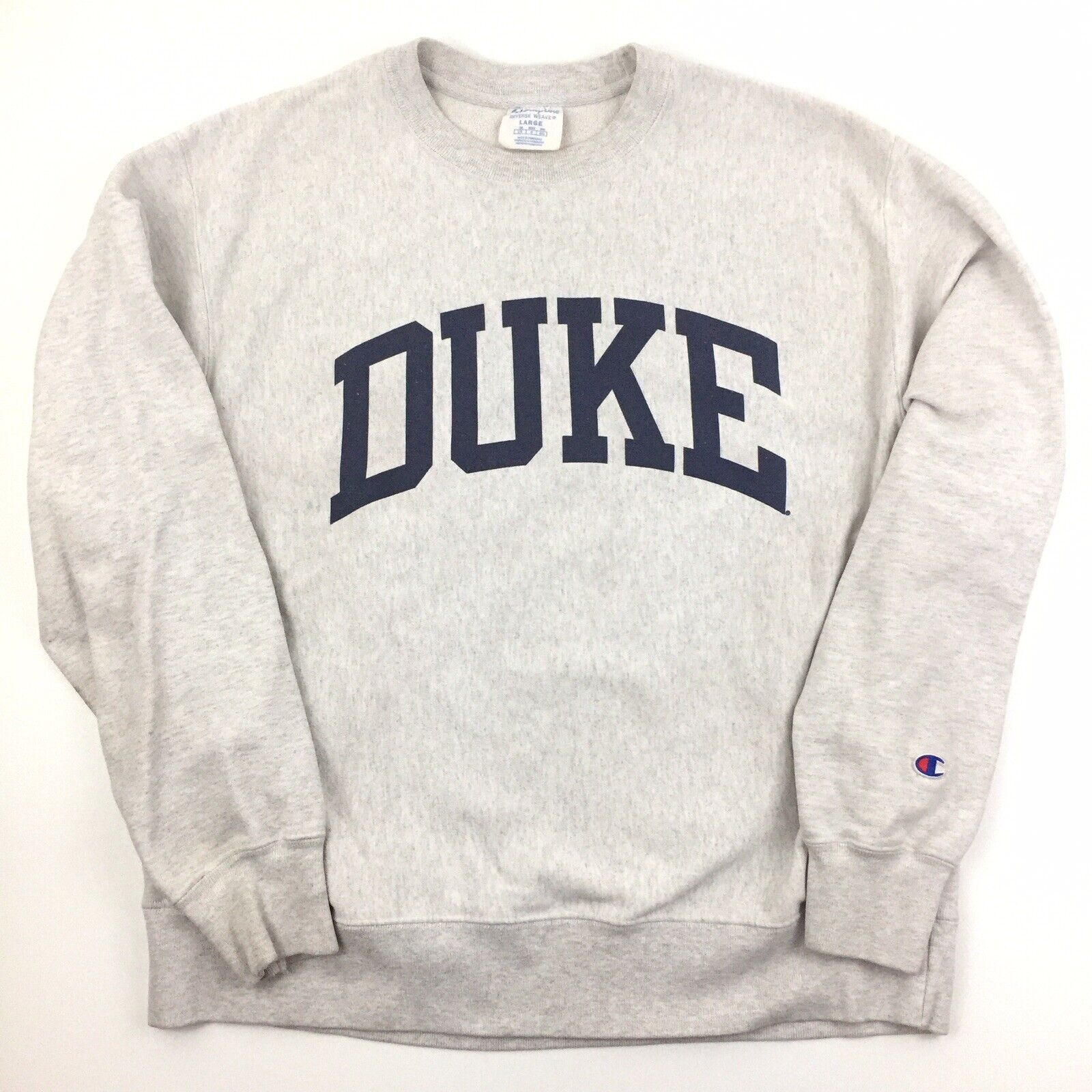 Champion Reverse Weave Duke Blue Devils Sweatshirt Crew Neck Champion Reverse Weave Duke Blue Devils Sweatshirt Crew Neck