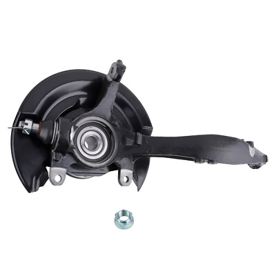 Front Steering Knuckle + Wheel Hub Bearing For Honda Accord 2.4L 698-401 03-07