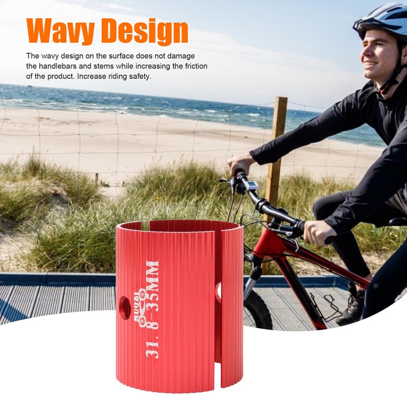HANDLEBAR SHIM Convert Small Bar To Fit Large Stem High-strength Bike Stem Shim