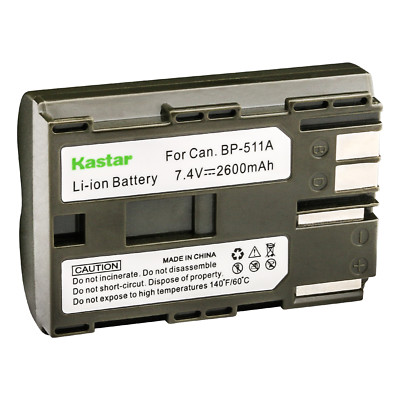 Kastar Replacement Battery for Canon BP-511 CB-5L Canon EOS 5D EOS 10D EOS 20D