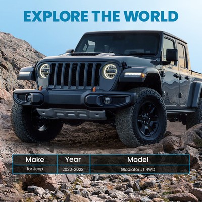 2.5 inch Front Leveling Lift Kit For Jeep Gladiator JT 4WD 2020-2022