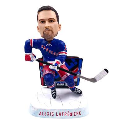 Alexis Lafreniere New York Rangers Scoreboard Bobblehead NHL