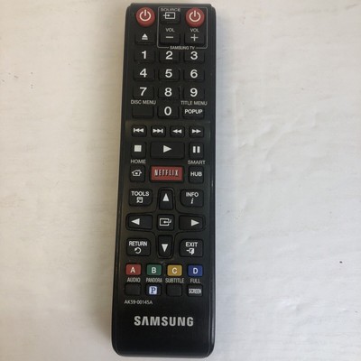 Samsung Television TV Remote Control AK59-00145A Netflix Pandora