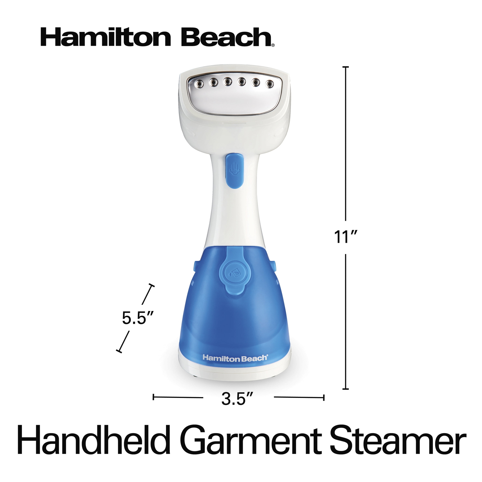 Hamilton Beach Handheld Garment Steamer for Clothes, Bedding,Curtains, Traveling