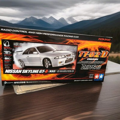 Tamiya 1:10 RC Nissan Skyline GT-R R33 (TT-02D) Drift Kit