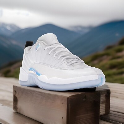 NIKE AIR JORDAN 12 RETRO LOW EASTER WHITE MULTICOLOR DB0733-190 MEN'S SIZE 11.5