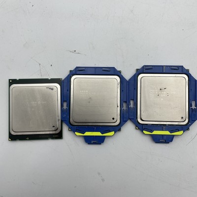LOT OF 3 INTEL SR0L7 E5-2643 3.3GHz Quad Core 10MB LGA2011 MW3F2