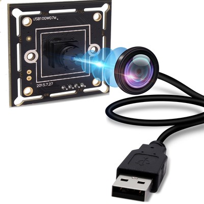 720P USB Camera Module Super Mini 45 Degree M7 Low Distortion Lens USB Camera...