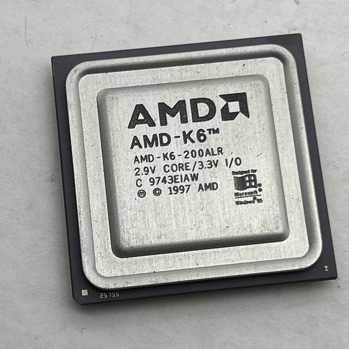 最終価格 超レア✨️AMD K6-III 450MHz Socket7 CPU Socket 7 CPU - AMD K6-2 500MHz - AMD-K6-2/500AFX - TESTED | eBay