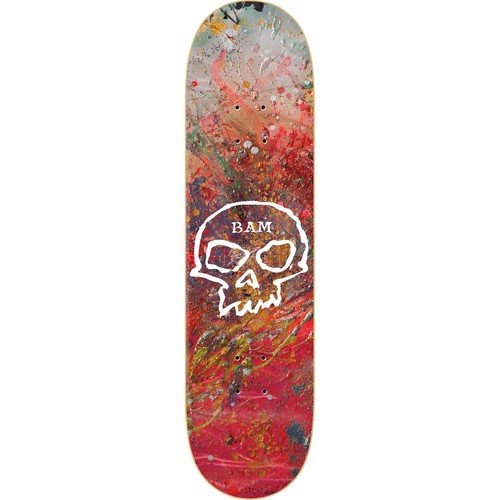 【良品】ZERO SINGLE SKULL DECK コンフォートボード Zero Single Skull 8.5