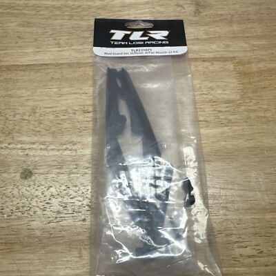 Team Losi Racing 22 4.0: Mud Guard Set, Stiffezel with Fan Mount TLR231071