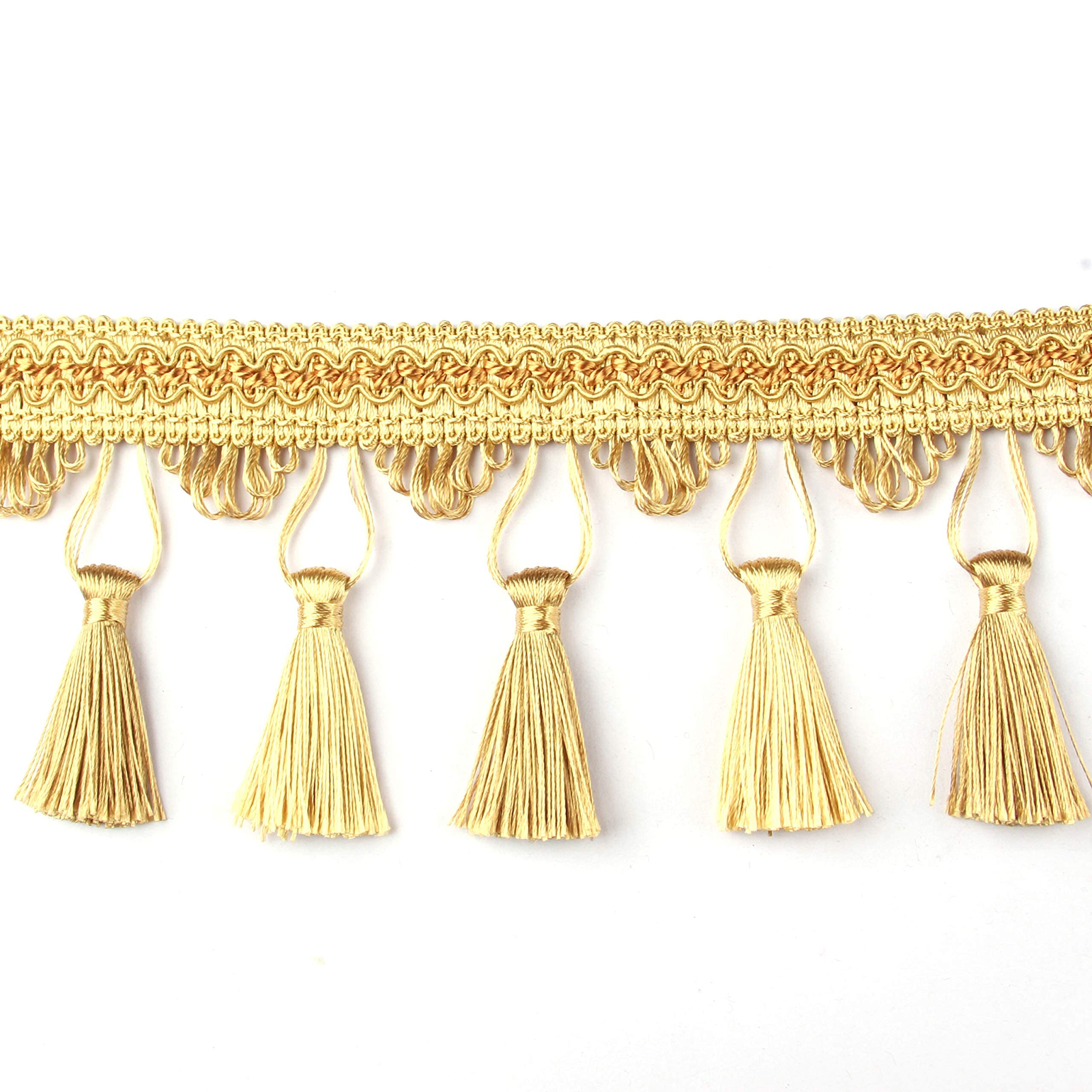 Luxury Tassel Fringe Trim 6.25 Yard x 4 Inche Curtain Sewing Decorative 5 Colors