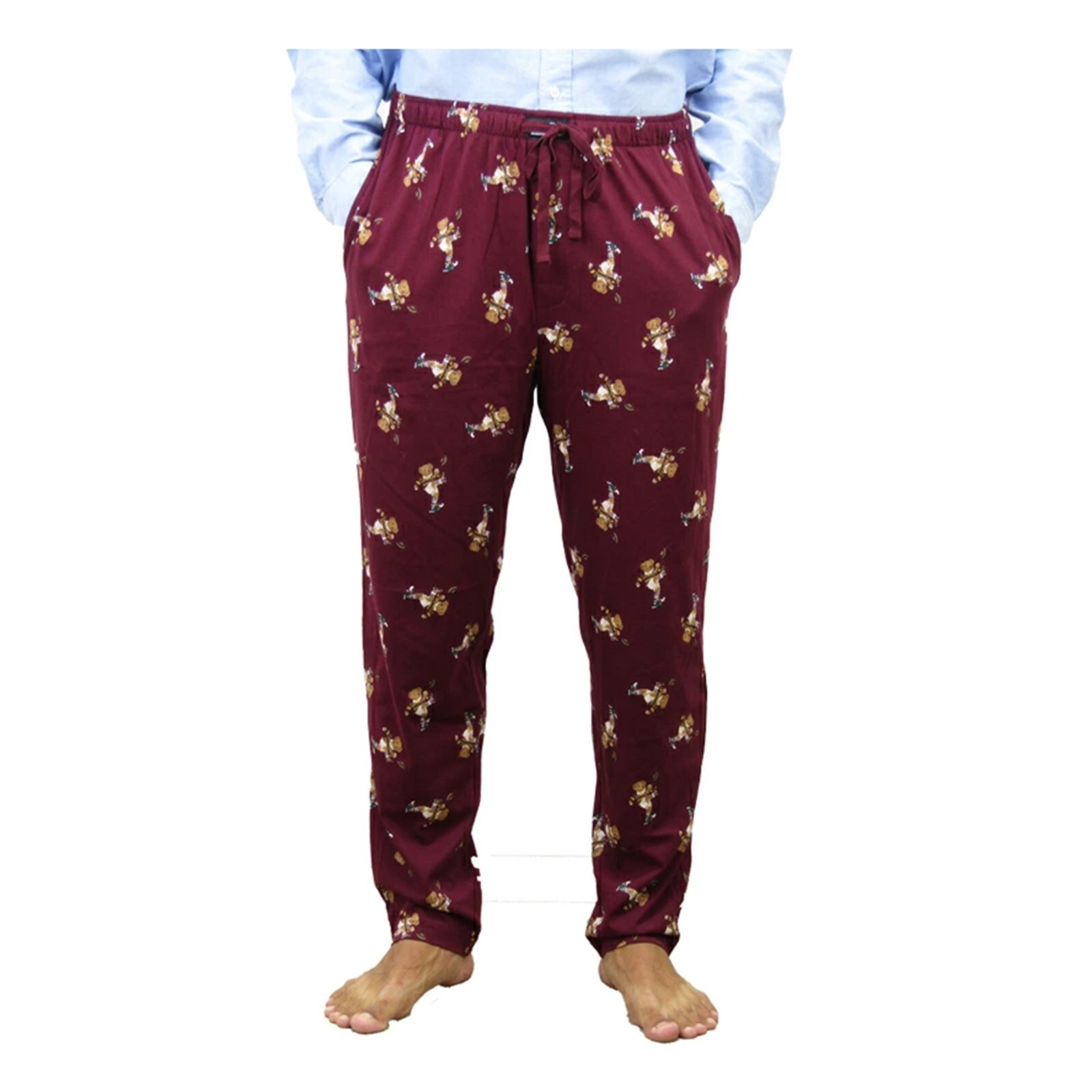 Пижамные брюки Polo Ralph Lauren Polo Bear PJ - Вино -