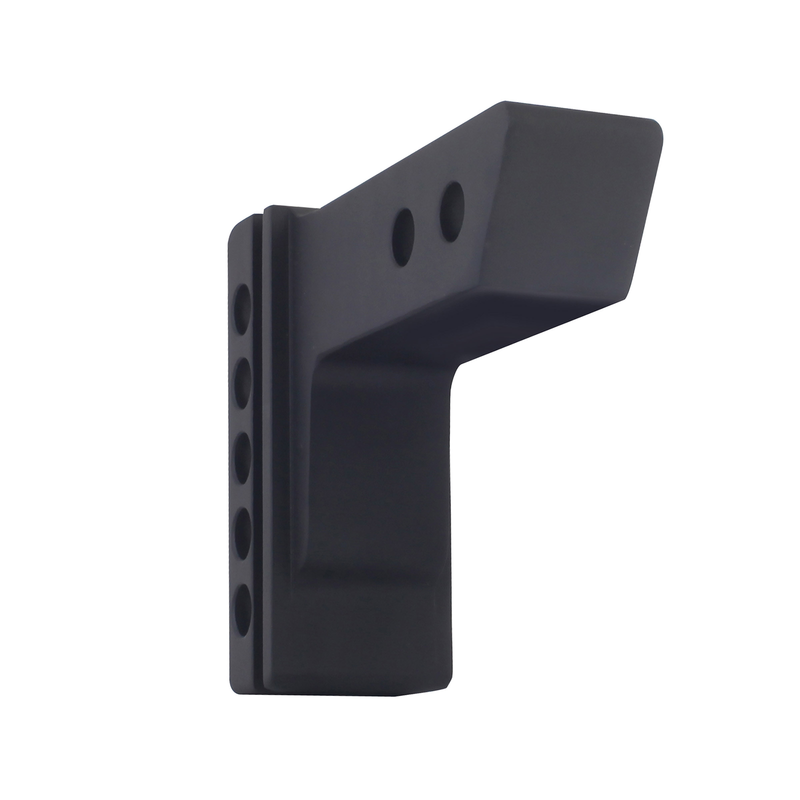 10,000 Lbs Capacity Adjustable Drop Hitch with 4” Drop and 2” and 2-5/16