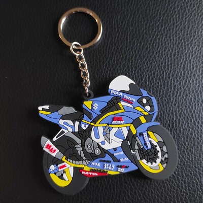 PORTACHIAVI SUZUKI GSX R MOTO ACCESSORI IDEA REGALO UOMO DONNA UNISEX BIKER