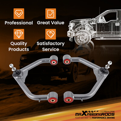 Pair Front Upper Control Arm 2-4