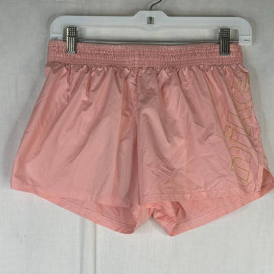 Nike Running Shorts Womens Medium 10K Glam Fitness Gym BV3841-697 Pink