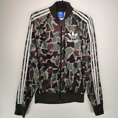 Adidas Originals Camo Superstar Tracksuit Top Jacket Men s Small