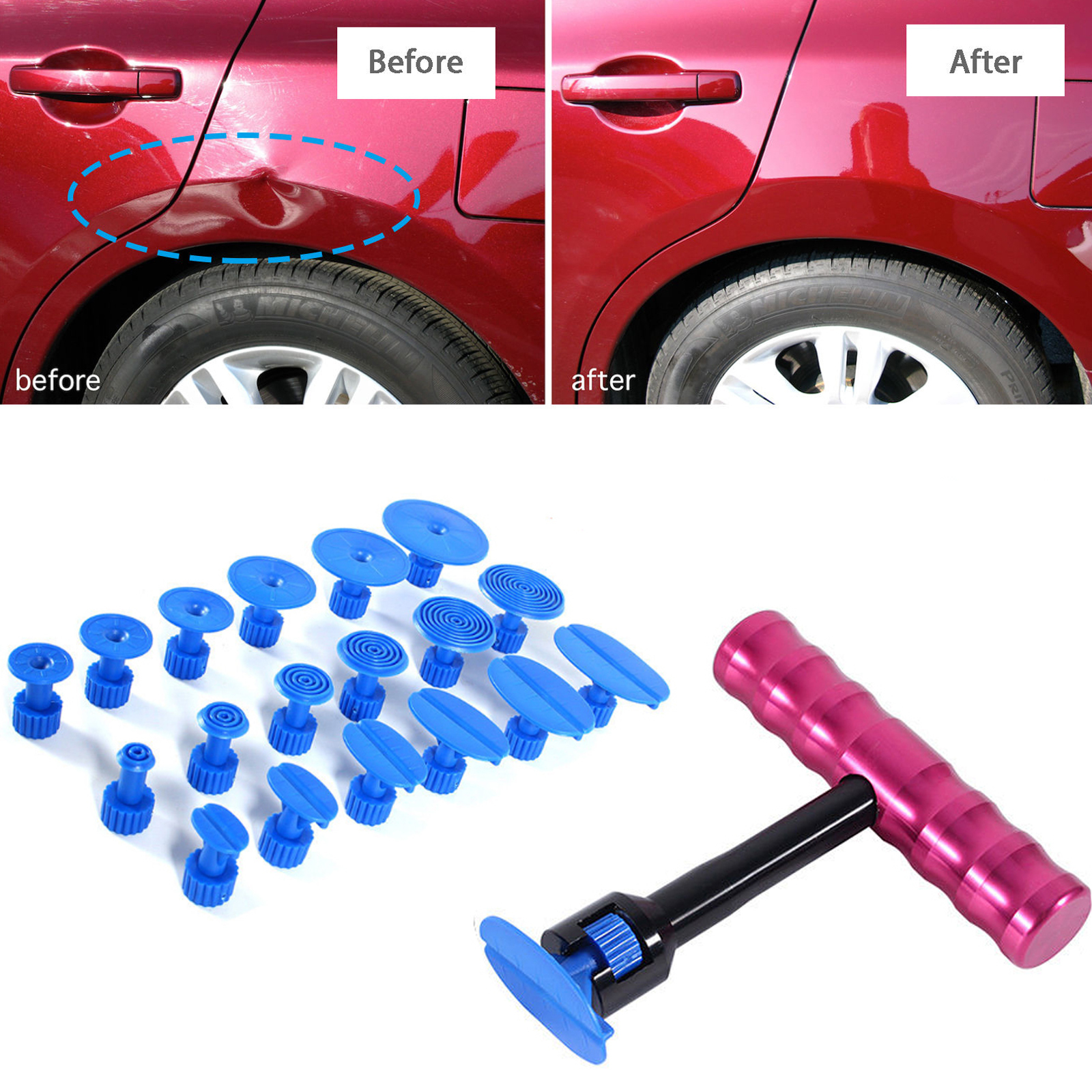 Car Dent Puller Kit / High Quality Auto Repair Tool Car Dent Repair