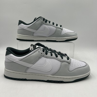 Nike Men's Sz 15 Dunk Low Retro SE Photon Dust White Vintage Green HF2874 001