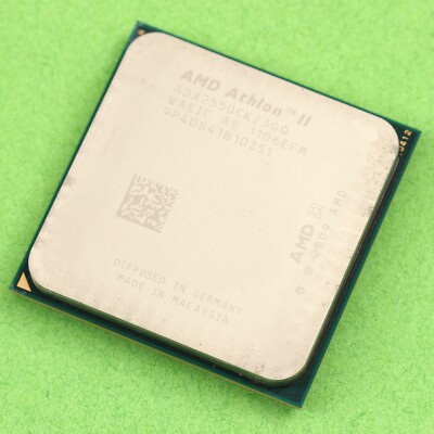 AMD Athlon II 255 X2 Dual Core 3.1Ghz CPU Socket AM2+ AM3 ADX2550CK23GQ