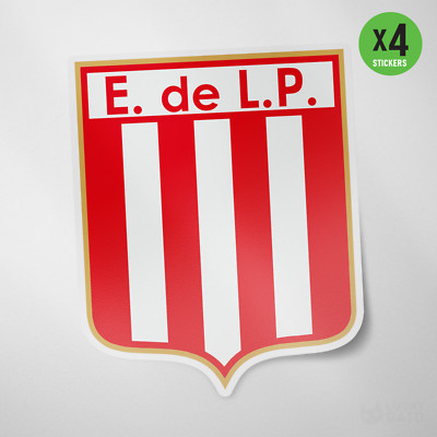 (4 Pack) Estudiantes La Plata Argentina Vinyl Sticker Decal Calcomania Soccer