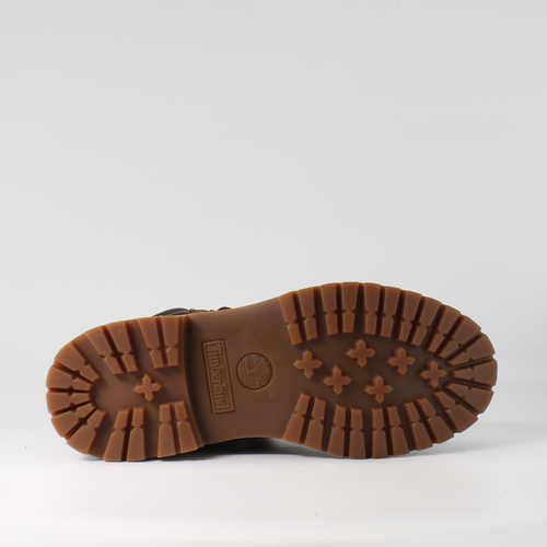 TIMBERLAND TIMBERLAND WATERVILLE BROWN NUBUCK LEATHER WOMENS LACE UP BOOTS 8305R