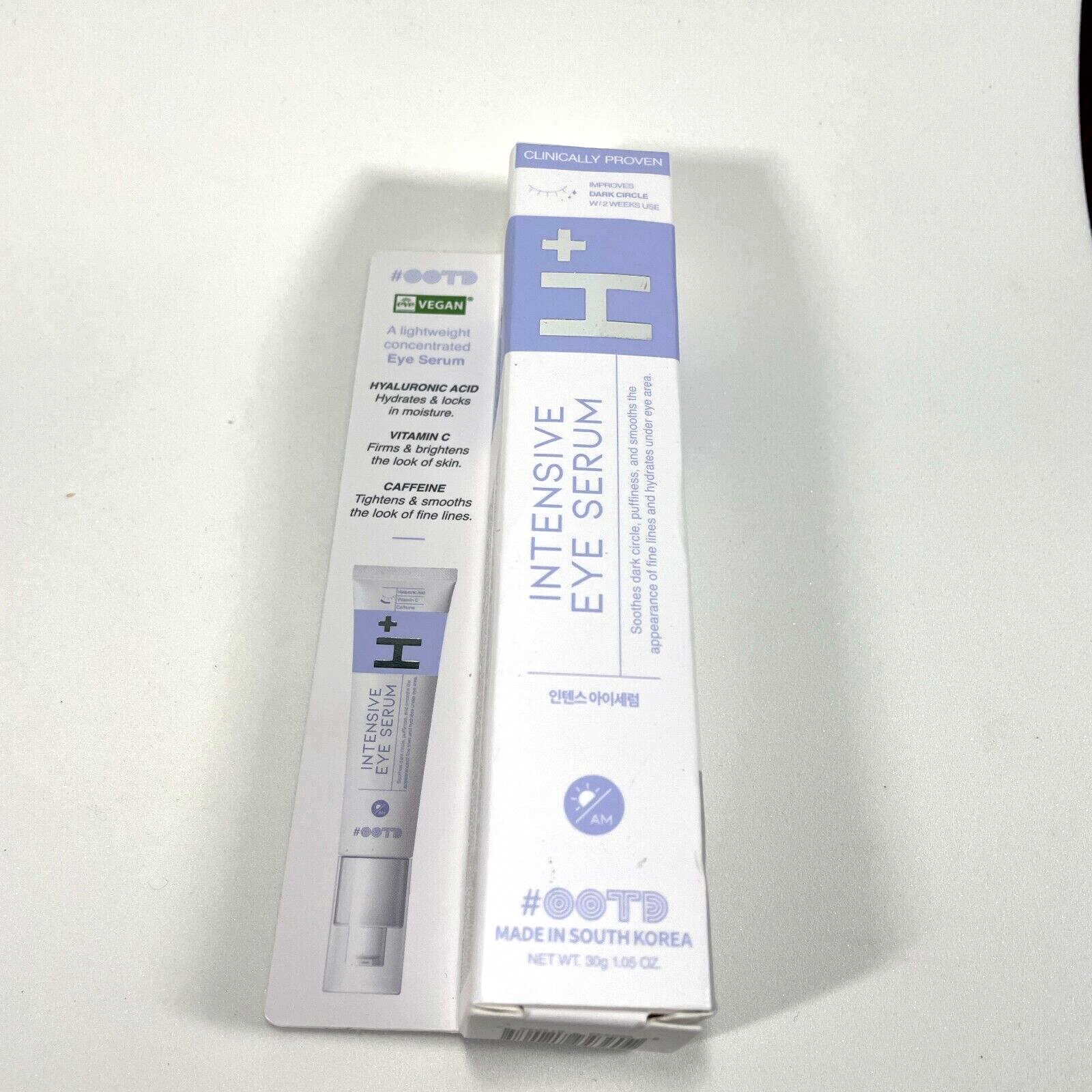 With Hyaluronic Acid + Vitamin C + Caffeine New 1.oz