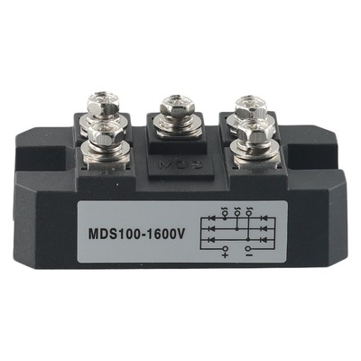 MDS100A 1600V 5 Terminals 3phases Fullway Diode Module Rectifier For ACDC Power