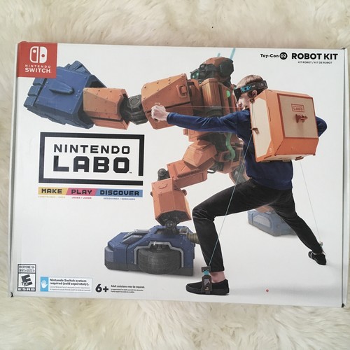Nintendo Labo Toy-Con 02 ROBOT KIT 新品未開封 Amazon.com: Nintendo Labo Toy-Con 02 Robot Kit - Switch
