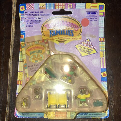Vivid Imaginations Teeny Weeny Families Itsy Bitsy BEARS FAMILY 1995