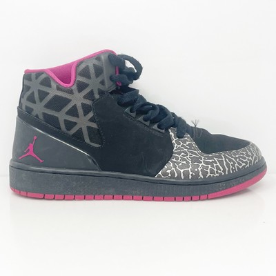 

Nike Boys Air Jordan 1 Flight 3 729519-001 Черные баскетбольные кроссовки Кроссовки Размер 4Y, Черный, Air Jordan 1 Flight 3