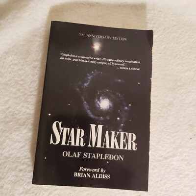 Star Maker Olaf Stapledon 1987 SF Foreword Brian Aldiss Anniversary Ed