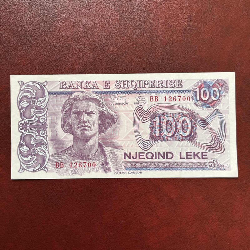 Albanie Billet 100 LekÃ« 1994 SÃ©Rie Bb  Pick55b  Banka E Shqiperise Auunc