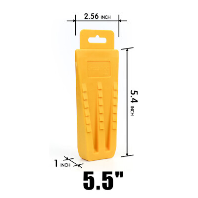 Yellow 6 Pack 5.5'' 8'' 10'' logging Felling Bucking Tree Forestry Spiked Wedge