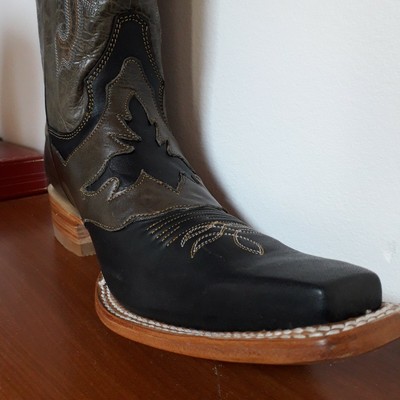 Stivali In Pelle Di Serpente Alla Caviglia, Stile Cowboy, Da Uomo, Con - Foto 5