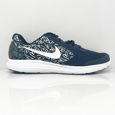 

Nike Boys Revolution 3 Print 870047-001 Черные кроссовки для бега, размер 7 лет, Черный, Revolution 3 Print