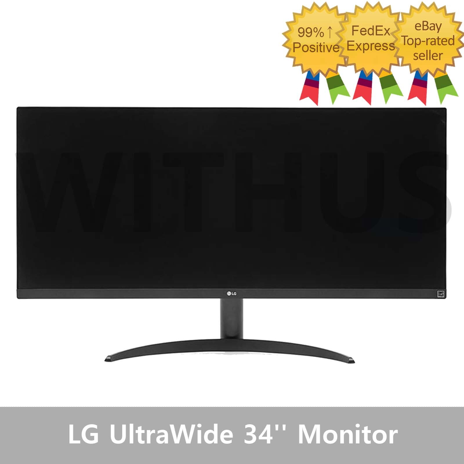 LG 34WP500 34'' UltraWide FHD HDR Monitor with FreeSync 21:9