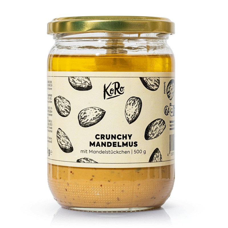 Koro | Crunchy Mandelmus 500 G