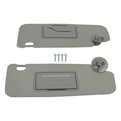 Driver Passenger Visor for Chevrolet Spark Sonic 11-22 42478247 42478249 Gray