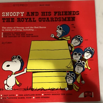 Vintage 1967 Vinyl Record Snoopy Royal Guardsmen Peanuts Collect Exc/Exc