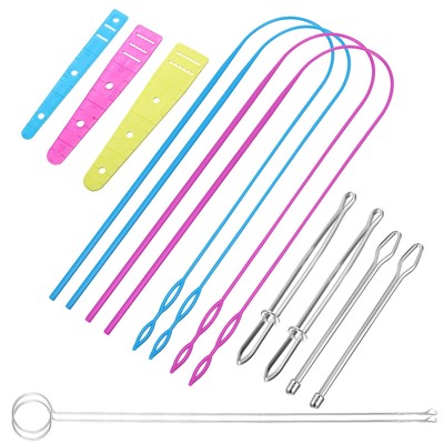 Drawstring Threader Kit, 1 Set Loop Turner Sewing Loop Kit Sewing Supplies fo...