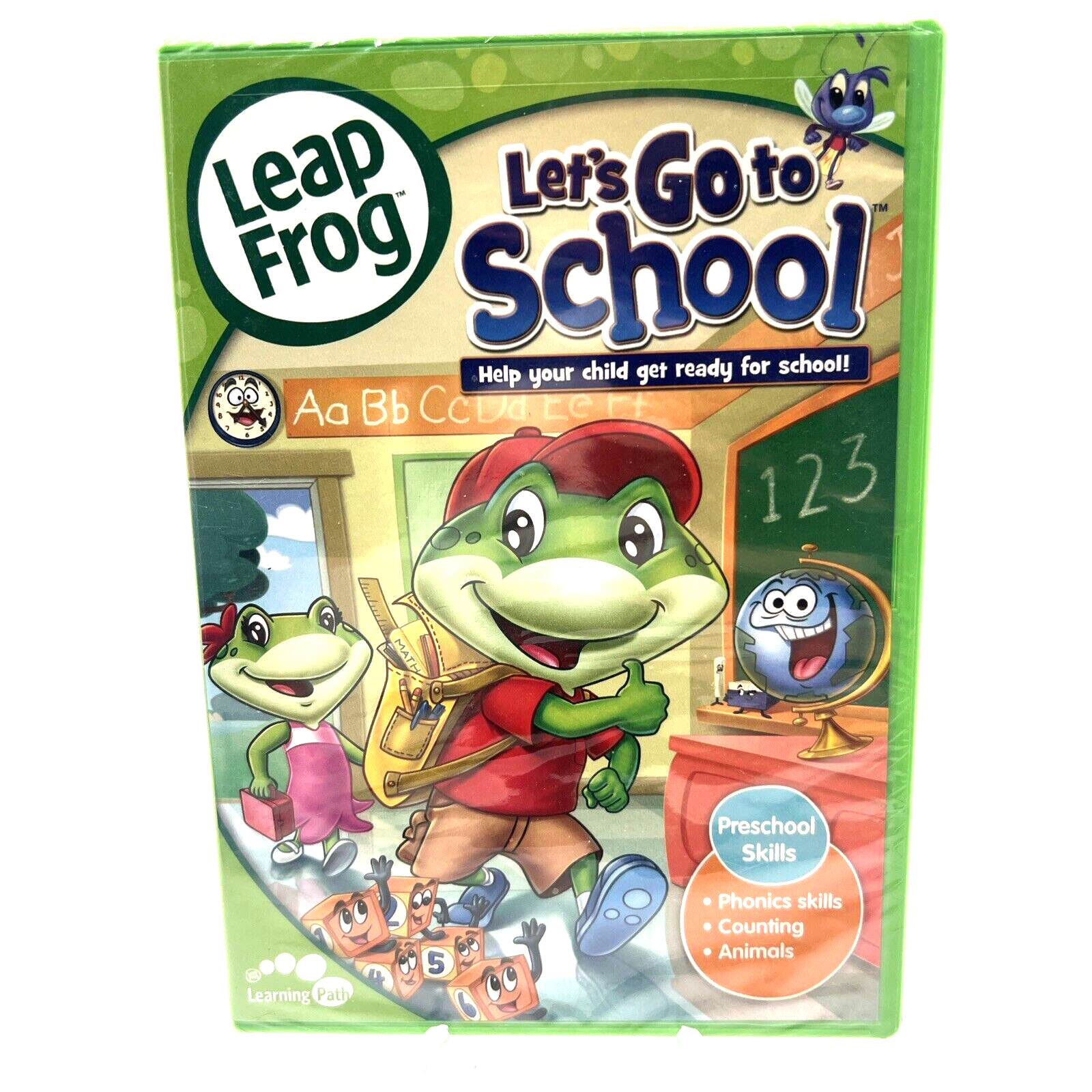 NEW Leapfrog: Lets Go To School (DVD) - Disc Loose Inside NEW Leapfrog: Lets Go To School (DVD) - Disc Loose Inside