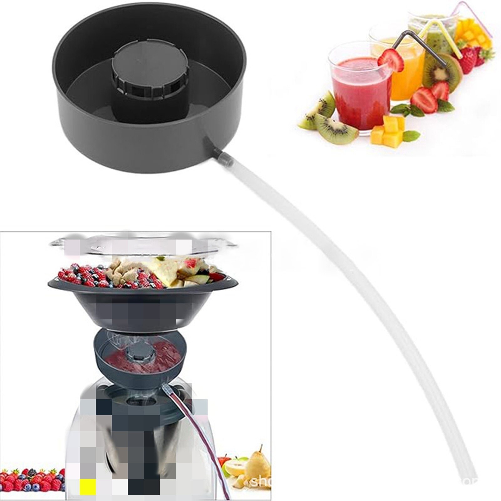 Cooking Machine Steam Juicer PP Reusable Juice Extractor With Hose For T