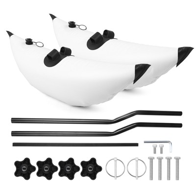 Kayak Boat Fishing Standing Float Stabilizer System Kit PVC Inflatable USA C1B2