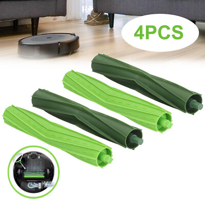 4PCS Replacement Roller Brushes For iRobot Roomba e5 e6 i7 i3+ i4 i6+ i7 i8 Plus