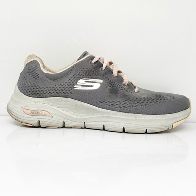 

Skechers Womens Arch Fit 149057 Серые кроссовки для бега Размер 7,5, Серый, Arch Fit