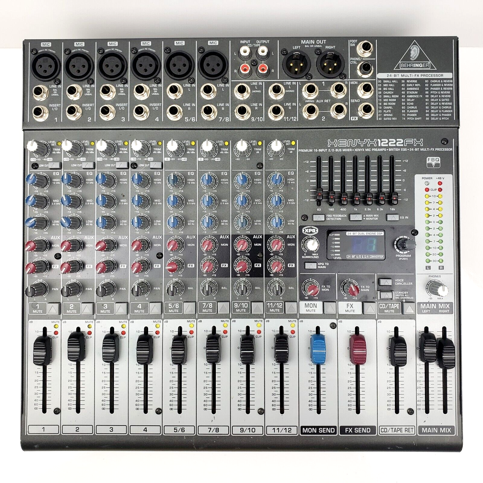 1129-01A2F☆BEHRINGER XENYX Q1204 USB ベリンガー 12CH 1129-01A2F☆BEHRINGER XENYX Q1204 USB ベリンガー 12CH
