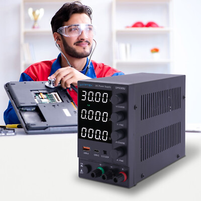 30/60V 5/10A DC Power Supply Variable Adjustable Switching Bench Power Supply